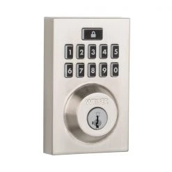 Weiser SmartCode 10 Electronic Lock - Chrome