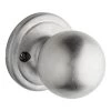 Weiser Huntington Half Dummy Knobs - Satin Chrome