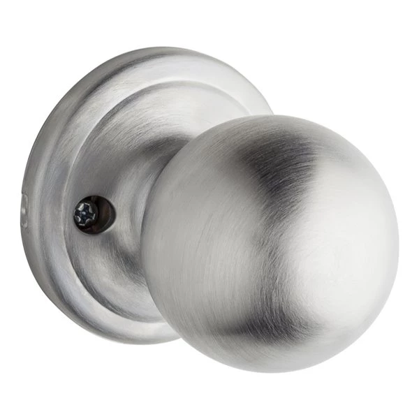 Weiser Huntington Half Dummy Knobs - Satin Chrome 3 Weiser Huntington Half Dummy Knobs - Satin Chrome