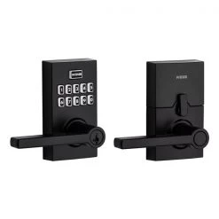 Weiser SmartCode Electronic Lock - Matte Black -Deals WEISER Store 330776158 AlternateImage1 l