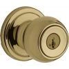 Weiser Huntington Keyed Entry Knobs - Brass
