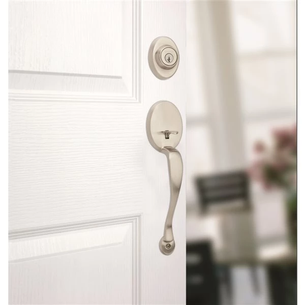 Weiser Augusta x Huntington Handleset - Satin Nickel 4 Weiser Augusta x Huntington Handleset - Satin Nickel - Image 2