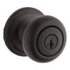 Weiser Phoenix Keyed Entry Knobs - Venetian Bronze